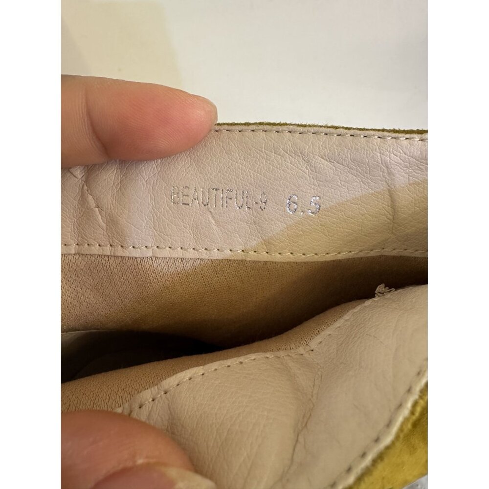 NWT! Cape Robbin Women's Green Rose Embroidered Casual Heel Boots Size 6.5 - Picture 10 of 10